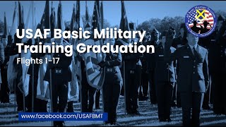 USAF Basic Military Training Graduation Ceremony Flights 117  November 22 2023 [upl. by Acirret]