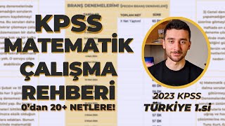 Sıfırdan KPSS Matematik Nasıl Çalışılır Hoca ve kaynak önerileri Ücretsiz program [upl. by Enitsyrk]