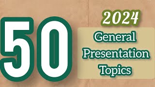 Topics for students 2024 latest topics  presentation topics  University students [upl. by Arlyne]