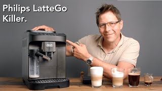 Delonghi Magnifica Evo Superautomatic Coffee Machine Review [upl. by Harras524]