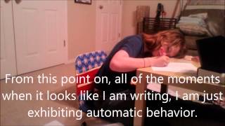 What Narcolepsy Really Looks Like Studying [upl. by Aiuqcaj]