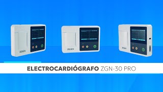 ELECTROCARDIÓGRAFO ZGN30 PRO [upl. by Harday]