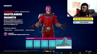 NEW Magneto Fortnite Chapter 5 Season 3 Skin [upl. by Neddie]