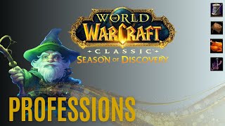 Best Professions for Making Gold Early amp Fast in Season of Discovery While Levelling to 25 [upl. by Truk576]