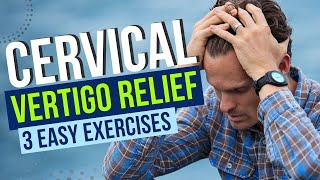 Cervical Vertigo Cervicogenic Dizziness RELIEF EXERCISES [upl. by Lednik31]