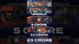 Story of klassen 🔥 ipl2025 iplauction2025 klassen [upl. by Sitra650]