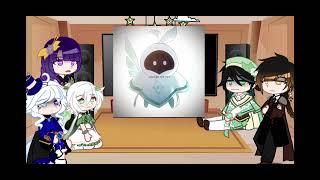 Archons react to venti the anemo archon genshin impact Gacha club react [upl. by Vashtee989]