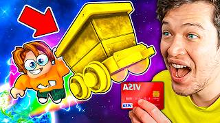 ¡GASTÉ 100000 ROBUX en CART RIDE 🤑🔥  ROBLOX MUY CARO [upl. by Swarts]