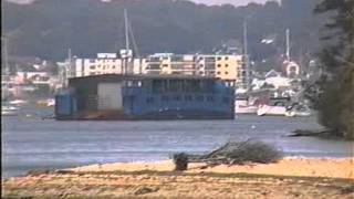 What became of the Old Sandbanks Ferry seen in this 1960s Home Cine Film [upl. by Sadira197]