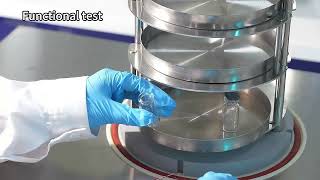 Freeze dryer vial sample drying [upl. by Enilesor]