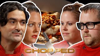 Chopped Chorizo Squid Ink amp Fig Cookies  Full Episode Recap  S9 E3  Food Network [upl. by Yrreiht]