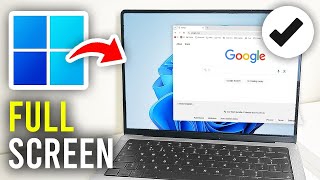 How To Fix Google Chrome Not Appearing Full Screen  Easy Fix 2024 [upl. by Baese270]