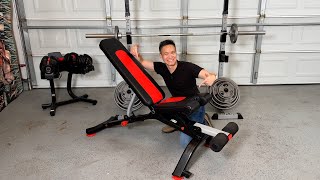 WORTH IT BowFlex 51S Stowable Weight Bench [upl. by Mian]