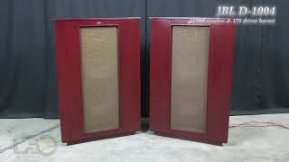 JBL D1004 2way3speaker system 130B175N1200 1 [upl. by Spooner835]