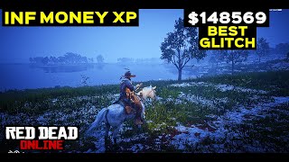 GET INFINITE MONEY MONEY XP GLITCH  RDR2 ONLINE  RED DEAD ONLINE [upl. by Peckham]