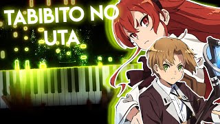 Tabibito no Uta  Mushoku Tensei Jobless Reincarnation OP  Yuiko Oohara piano [upl. by Maples]