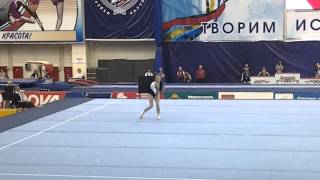 Ksenia AfanasyevaКсения Афанасьева FX 3 April 2014 [upl. by Nomi]