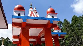 BINDESWARI BINSAR MAHADEB TEMPLE in uttarakhand☁️☁️youtubevideo nature [upl. by Ivzt]