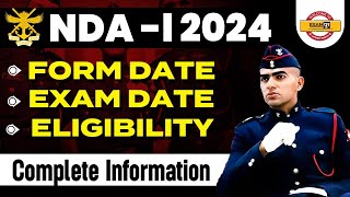 NDA 1 2024  FORM DATE  EXAM DATE  ELIGIBILITY COMPLETE INFORMATION EXAMPUR DEFENCE WARRIORS [upl. by Etheline]