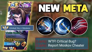 MOSKOV NEW META BUILD  BEST EMBLEM SET 2023🔥 [upl. by Eiramalegna]