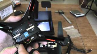 Syma X5 58G FPV kit Unboxing analysis and demo flight Courtesy Banggood [upl. by Ecirtael]