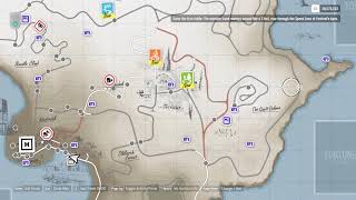 Forza Horizon 4 Fortune Island influence board locationsTreasure map locations [upl. by Maffei]