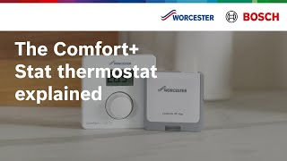 How to  Worcester Bosch Comfort II Controller easy set up [upl. by Henden273]