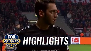 Bayer Leverkusen vs Monchengladbach  201617 Bundesliga Highlights [upl. by Other]