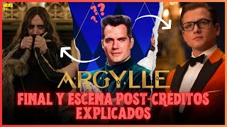 ARGYLLE  FINAL Y ESCENA POSTCRÉDITOS EXPLICADOS ¿Está conectada con KINGSMAN [upl. by Odrautse]