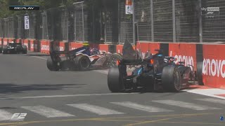 Cem Bolukbasi amp Roy Nissany Crash  Formula 2 2022 Azerbajian [upl. by Clemens]