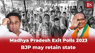 Madhya Pradesh Exit Polls 2023 BJP may retain state [upl. by Ambrosane]