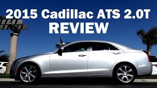 2015 Cadillac ATS 20L Turbo Luxury Sedan Review [upl. by Jessie]