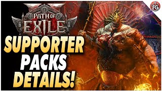 Path Of Exile 2 NEW Supporter Pack Information [upl. by Talia]