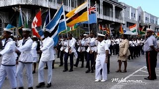 Barbados Parliament 375th Anniversary  The Parade [upl. by Det]