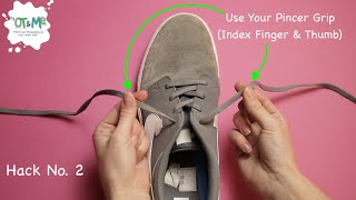 How to TIE YOUR SHOELACES 👟  Hack 2  Step by Step Guide for Kids [upl. by Kelly]