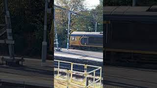 class66 pulling into Southend Victoria from shenfield 121124 freighttrain trainspotting train [upl. by Behn]