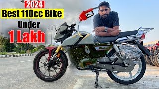 Top 5 Mileage Bike In 110cc In India 2024  Best Mileage Bike Under 1 Lakh [upl. by Aynatahs]