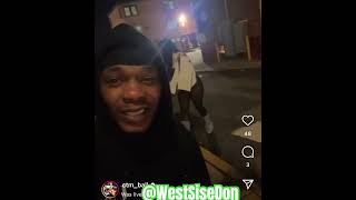 Baltimore rapper ctm ball came home waiting for young moose to spin his block 👀 BlackMen GrowUp [upl. by Yrrag]