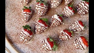 White ChocolateCovered Strawberries  Southern Living [upl. by Eelirol]