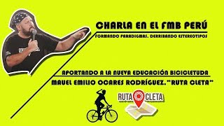 RUTA CLETA  EXPOSICIÓN EN EL FORO MUNDIAL DE LA BICICLETA EN PERÚ 2018 [upl. by Ahsinit]