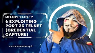 6 Exploiting Port 23 Telnet Credential Capture  telnet  port 23  hacker vlog [upl. by Anivlis]