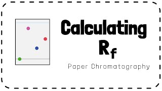 Calculating Rf Paper Chromatography  GCSE Chemistry Revision [upl. by Anatollo463]