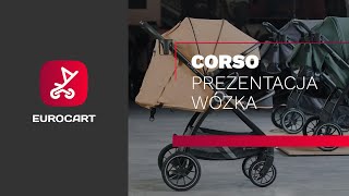 Wózek spacerowy Euro Cart Corso  spacerówka dla dużych dzieci [upl. by Zoeller]