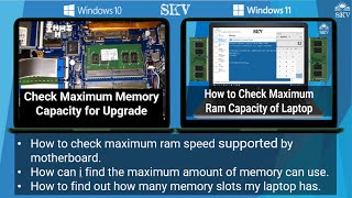 How to Find the Maximum RAM Capacity of Your Computer [upl. by Assirolc594]