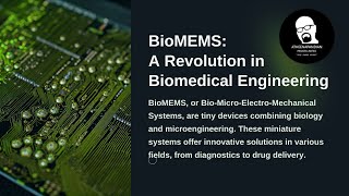 BioMEMS A Revolution in BiomedicalEngineering training medical atheenapandian [upl. by Etyam425]