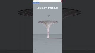 Array polar  Rhino for beginners [upl. by Docilla]