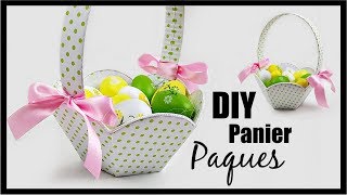 COMMENT FAIRE UN PANIER DE PAQUES SUPER FACILEMENT [upl. by Marika737]