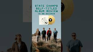 State Champs’ self titled album is out today here’s a 90 sec review statechamps purenoiserecords [upl. by Otilesoj]