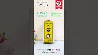 Star Delta Timer  Fully automatic Electronic Timer  Agritech Company [upl. by Alderman]