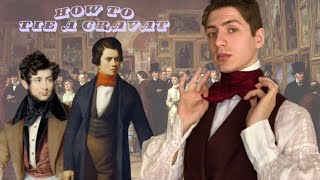 How To Tie A Victorian Cravat The Right Way [upl. by Natanoj410]